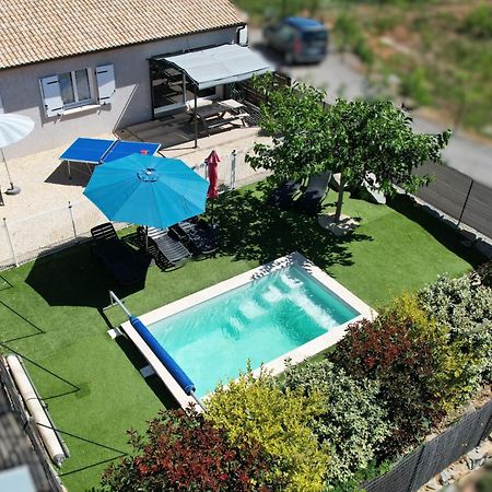 En Ardeche, Gite L'Odyssee Climatise Avec Sa Piscine Privee Et Chauffee Жуаез Екстер'єр фото
