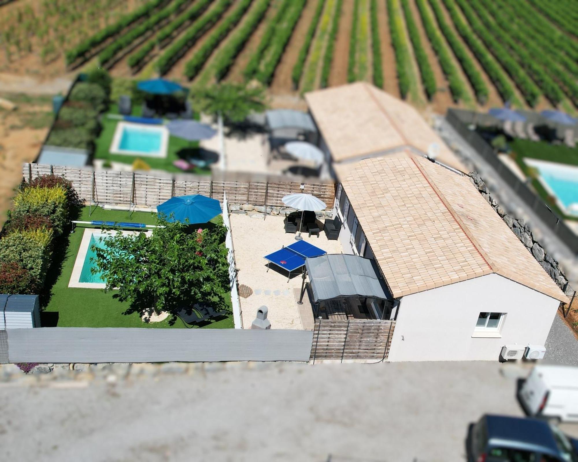 En Ardeche, Gite L'Odyssee Climatise Avec Sa Piscine Privee Et Chauffee Жуаез Екстер'єр фото